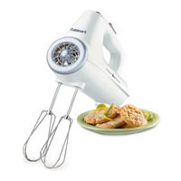Cuisinart PowerSelect CHM-5 Instruction And Recipe Booklet