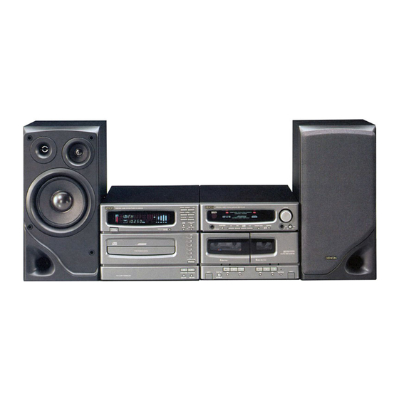 Denon D-C30 Instruction Manual
