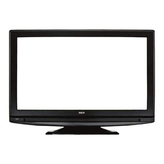 RCA L32HD41 - 32" LCD TV Manual De L'utilisateur