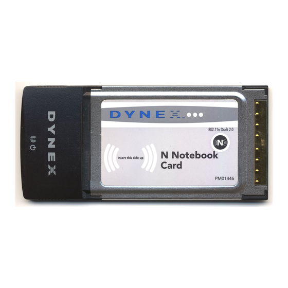 Dynex DX-NNBC Quick Install Manual
