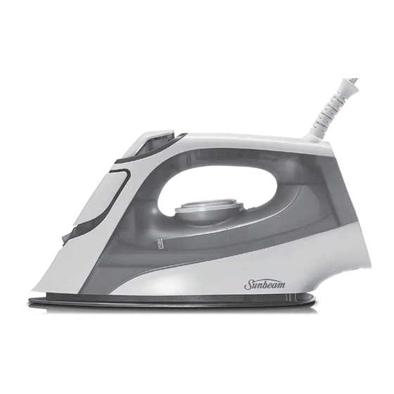 User Manuals: Sunbeam Pro Steam SR4110 Glide Iron