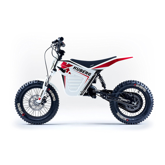 Kuberg START 2016 Owner's Manual