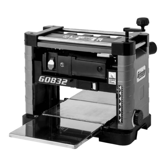 Grizzly G0832 Owner's Manual