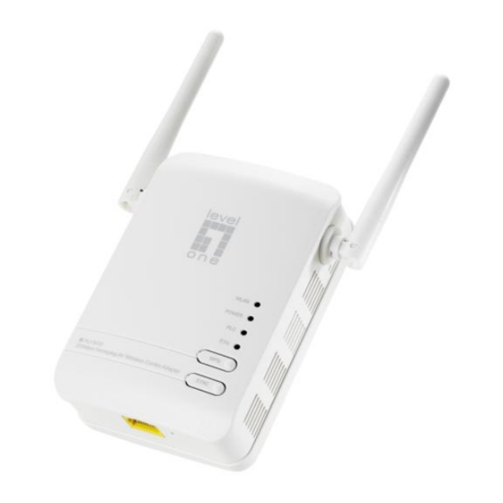 LevelOne PLI-3410 Quick Installation Manual