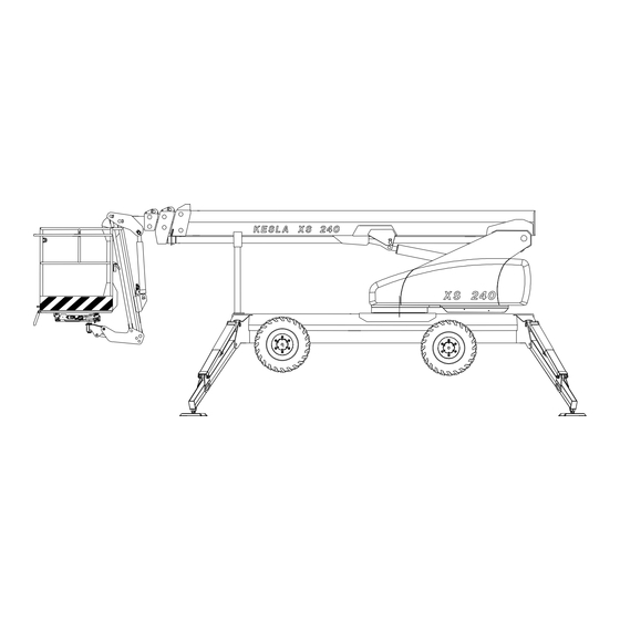 Nostolift XS240 Operation & Maintenance Manual