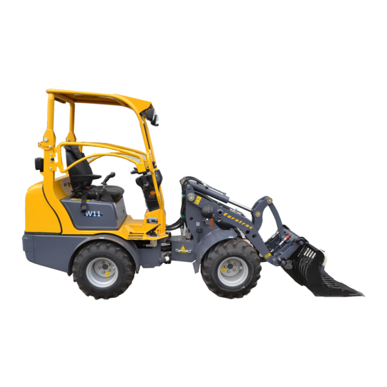 Eurotrac W11 Operation Manual