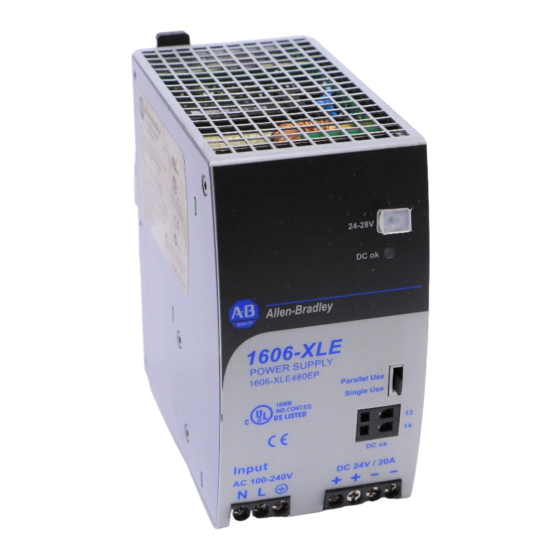 Allen-Bradley 1606-XLE480EP Installation Instructions