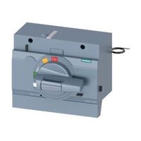 Siemens 3VA9277 - 0EK2 Series Operating Instructions Manual