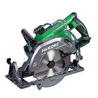 Hikoki C 3607DWA Handling Instructions Manual