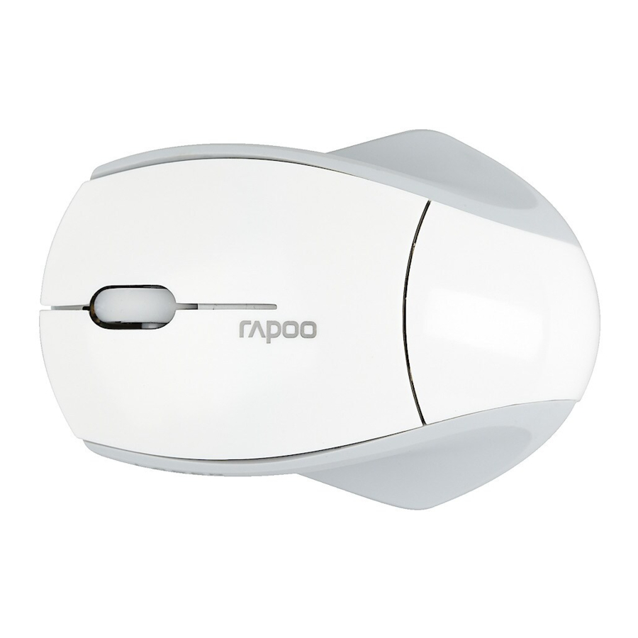 Clas Ohlson M6126G - Rapoo Wireless Mouse Manual