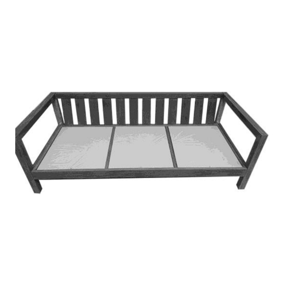 kingsley-bate Montauk Sofa MK-80 Assembly Instructions