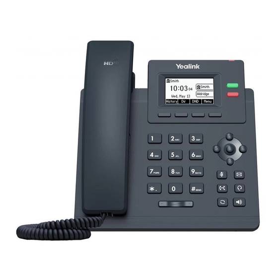 Yealink T31 User Manual