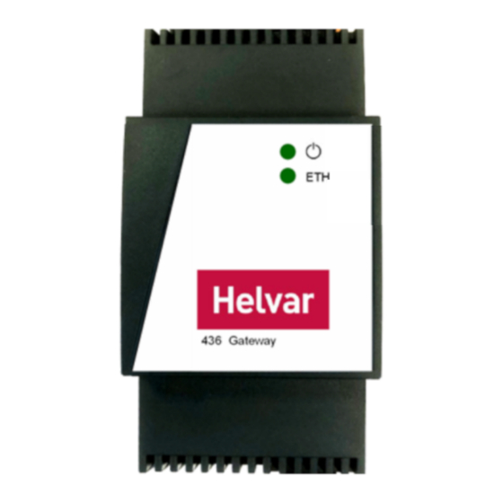 HELVAR 436 User Manual