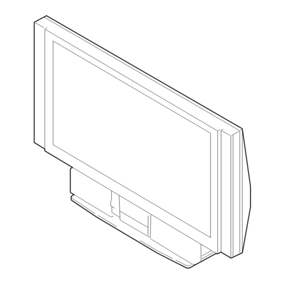 Sony KF-50SX200 Service Manual