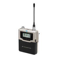 Sennheiser SK 9000 Instruction Manual