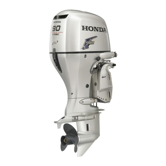 Honda BF80A Owner's Manual