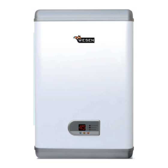 Wesen INOX FLAT 30 Installation Instructions Manual