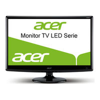 Acer M220HQML User Manual