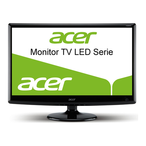 Acer M190HQMF User Manual
