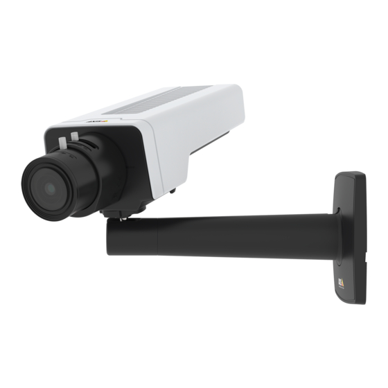 Axis ExCam XF P1377 User Manual