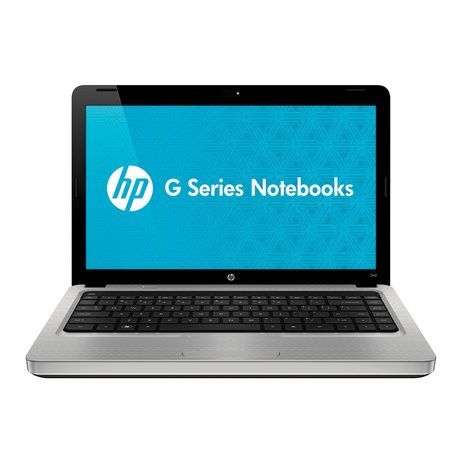 HP EliteBook 2560p User Manual