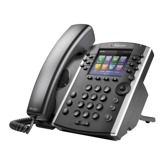 Polycom ENA SmartVoice VVX 400 Manual