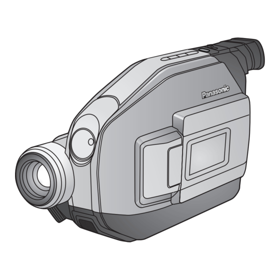 Panasonic Palmcorder MultiCam PV-L453 Operating Instructions Manual