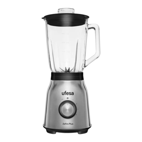 UFESA ZAFIRO PLUS BS4860 Blender Manuals