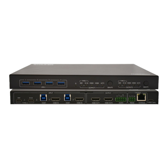 User Manuals: Stoltzen HuddleBox Meeting Room Switcher