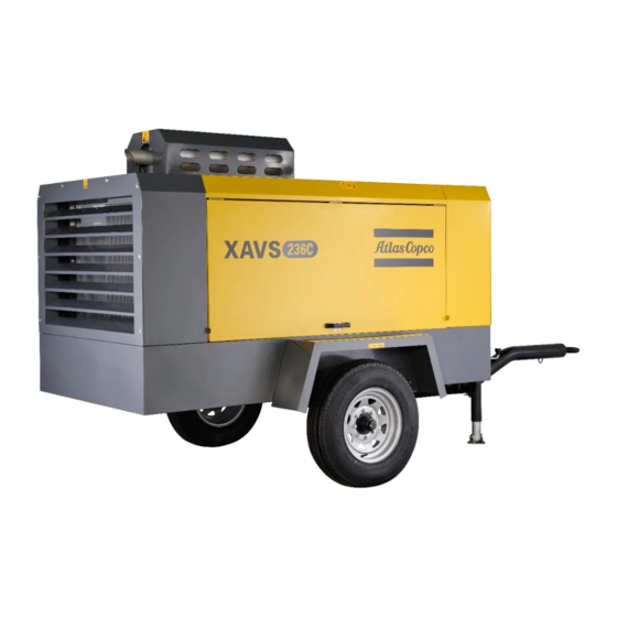 Atlas Copco XAS 127 Kd Instruction Manual