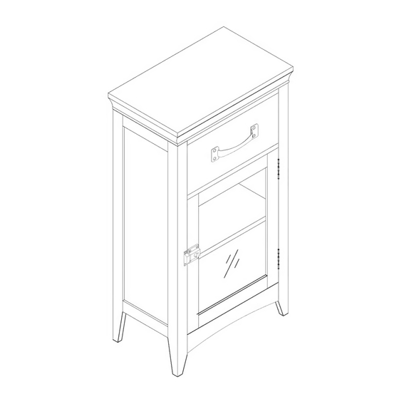 ELEGANT HOME HD17053 Assembly Instructions Manual
