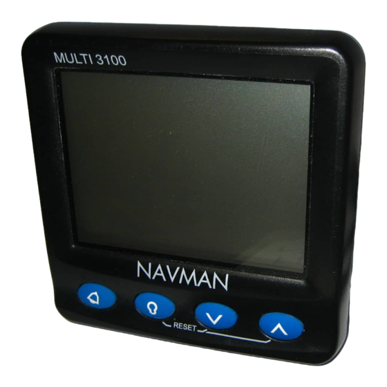 Navman MULTI 3100 Installation And Operation Manual