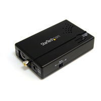 StarTech.com VID2VGATV2 Instruction Manual