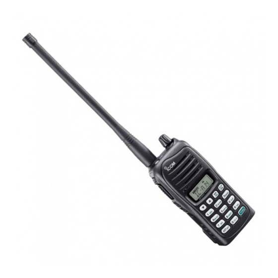 Icom IC-A14 Instruction Manual
