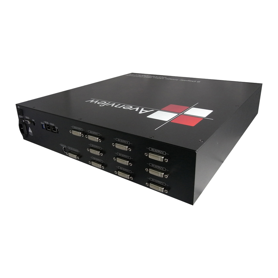 Avenview DVI-VIDEOWALL-9X User Manual