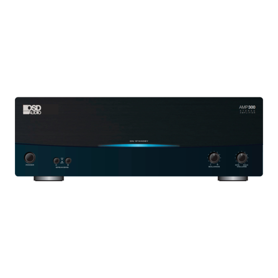 OSD Audio AMP300 Owner's Manual