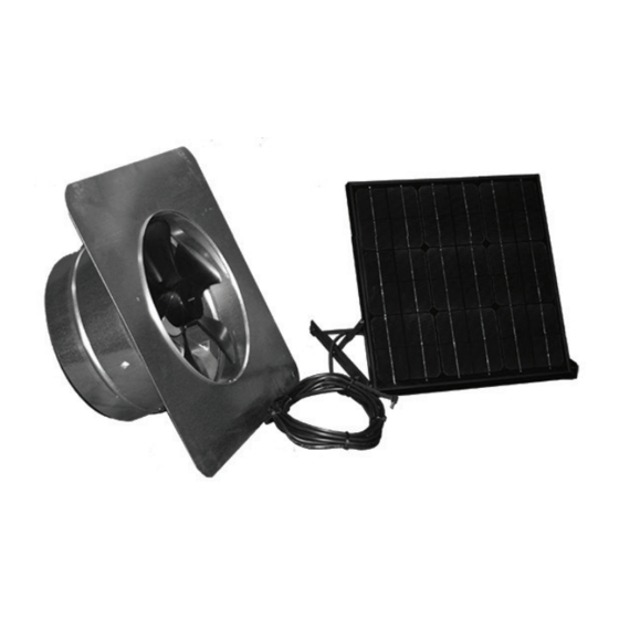 Solar Royal SRGF-2503 Installation Manual
