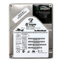 Seagate Medalist SL Product Manual