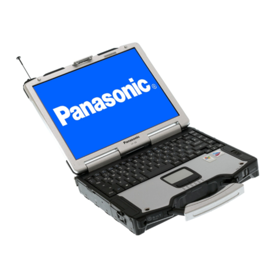 Panasonic CF-WEW18004 Supplementary Instructions Manual