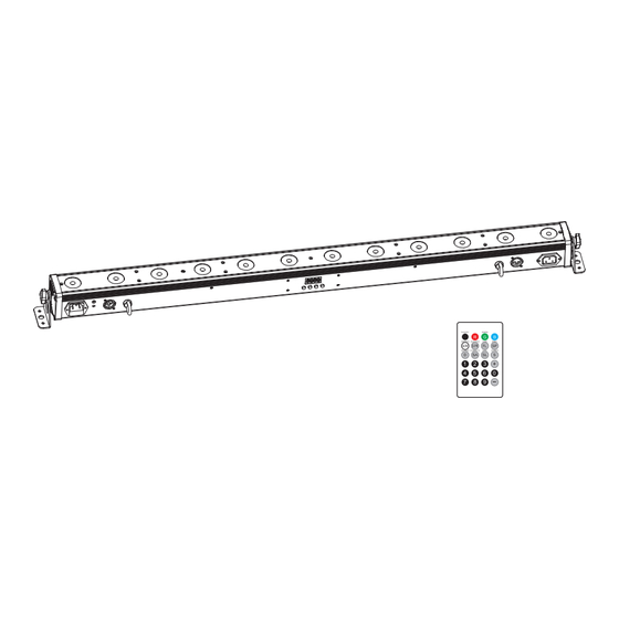 EuroLite LED BAR-1250 RGB+UV 4in1 User Manual