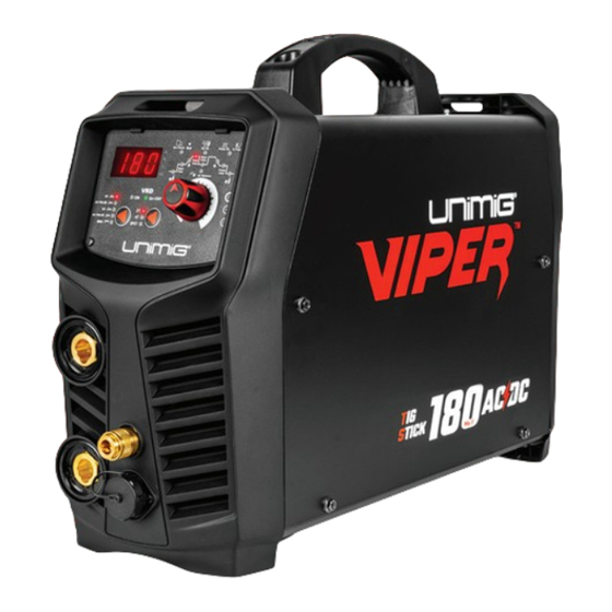 Unimig VIPER 180 AC/DC Mk II Operating Manual