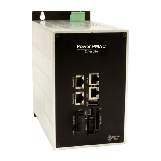 Delta Tau Power PMAC EtherLite Hardware Reference Manual