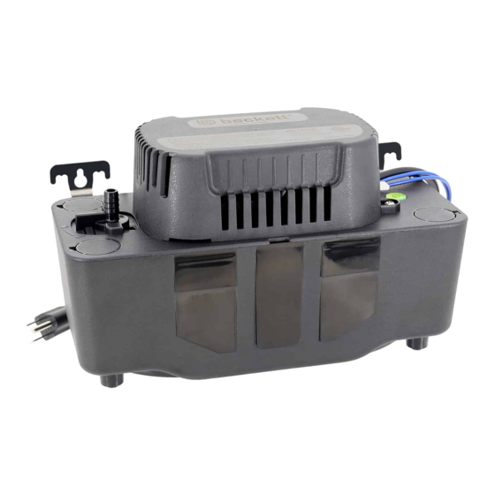 Beckett BK171LSUL Quick Start Manual