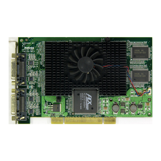 Matrox G450 MMS User Manual