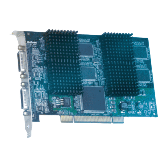 Matrox G450 MMS User Manual