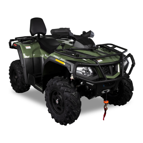 Hisun HS750ATV Owner's Manual