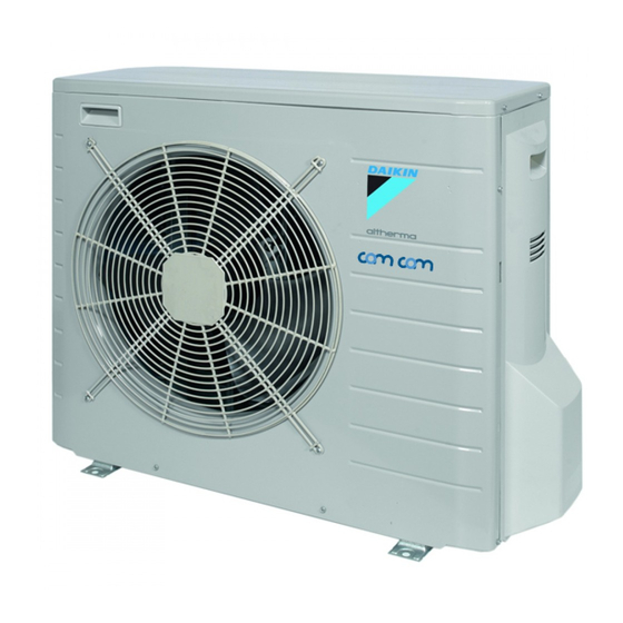 Daikin Altherma EVLQ05 Installer's Reference Manual