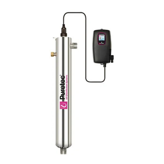Puretec K series Operation & Installation Instructions
