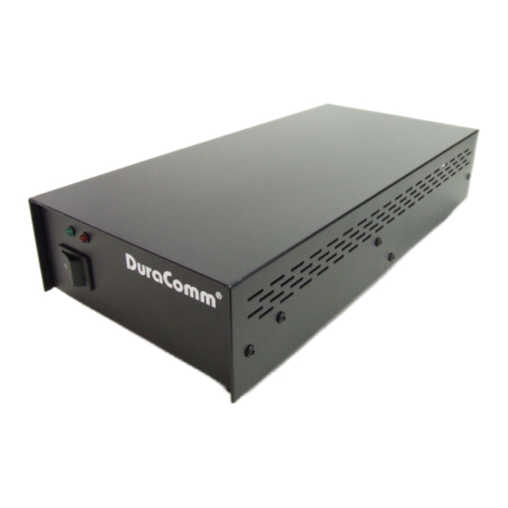 DuraComm LPB-12H Owner's Manual