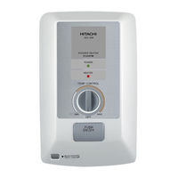 Hitachi HES-45R Instruction And Installation Manual